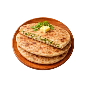 Jain Paneer Paratha