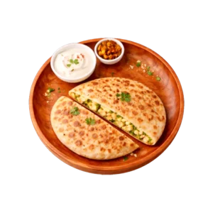 Chilli Cheese Paratha